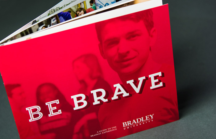 16 page Bradley University guide cover