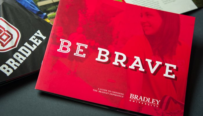 8 page Bradley University guide cover