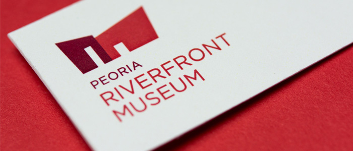 Peoria Riverfront Museum business card